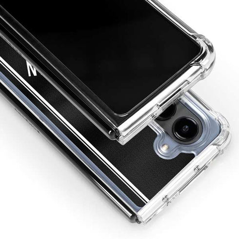 NBA Brooklyn Nets Jersey Galaxy Z Fold5 5G Clear Case